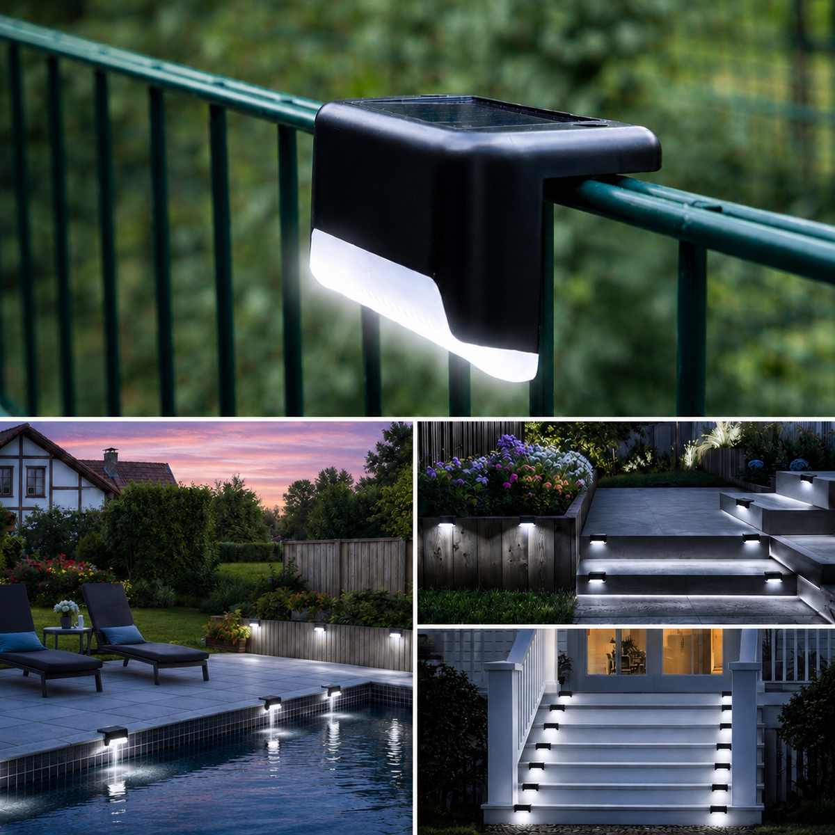 6040 Multi-Light - LED Solar Light in Cool White or Warm White